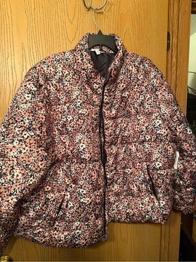 NWT Time and Tru size 2X (20W-22W) puffer zip up jacket